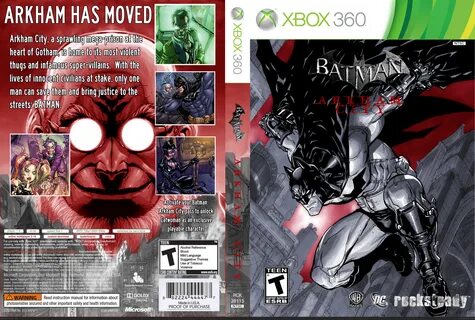 Viewing full size Batman: Arkham City box cover