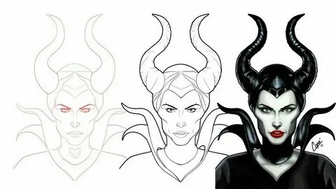 Pin by Brandon Schmidt on Maleficent drawing's Maleficent dr