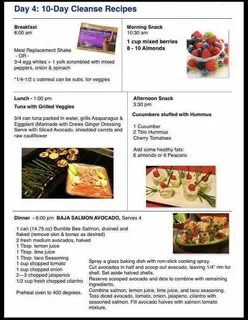 Day 4: 10 Day Cleanse Recipes Advocare cleanse recipes, Advo