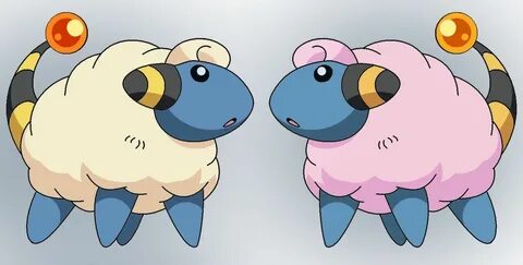 Mareep shiny reflection by Thunderwest on DeviantArt