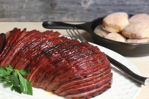 Air Fried Citrus and Honey Glazed Ham Recipe Air fryer recip