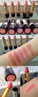 Best 12 SWATCHES :: Revlon Super Lustrous Creme Lipsticks ::