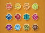 Archetypes Icons by Jeremy Chapline on Dribbble