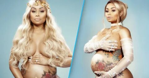 Blac Chyna just lashed out at slut-shamers in a nude materni