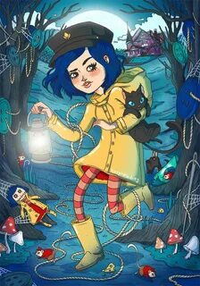 Coraline A4 Print Coraline art, Coraline, Tim burton art