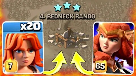 NEW VALKYRIE QUEEN ARMY IS UNSTOPPABLE!! - Clash Of Clans - 