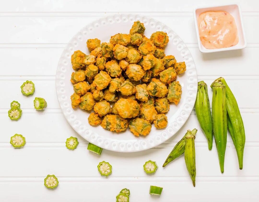 Paula Deen's Family Kitchen в Instagram: "Fried okra 🤗 🙌 who co...