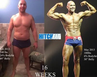 Hitch Fit - Frank Drops over 50lbs of Fat and Competes in Fi