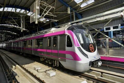 Delhi Metro Magenta Line: some interesting features of the '