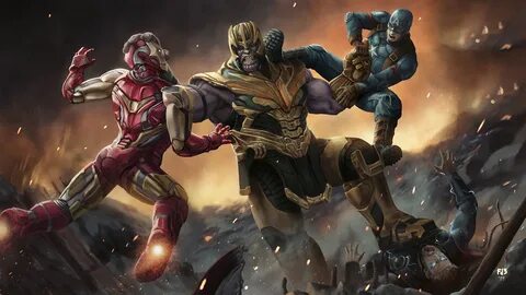 Avengers Endgame Final Battle Wallpaper posted by Sarah Sell