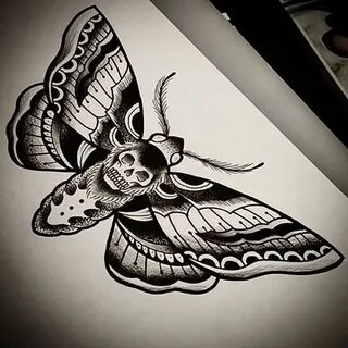 фото тату мотылек от 17.11.2017 № 193 - moth tattoos - tatto
