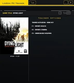 Dying Light: Trainer (+3) 1.0 LinGon - GamesRead.com