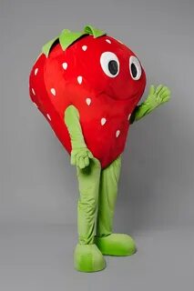 Strawberry Mascot Costume - Mascot Costumes