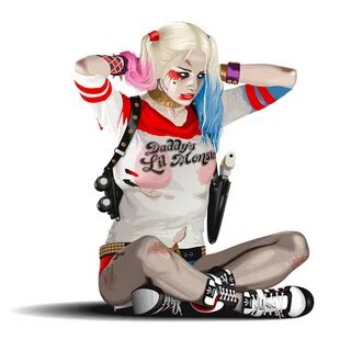 Harley Quinn - Vector Illustration on Behance