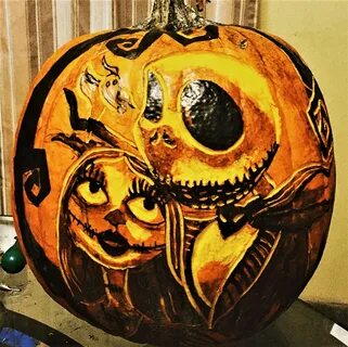 Jack Skellington Pumpkin Carving Pumpkin carving, Nightmare 