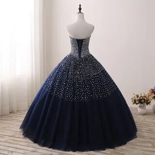 Купить темно-синие принцессы бальные платья бальное платье б