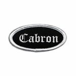Cabron Name Tag Patch - Red Zone Shop