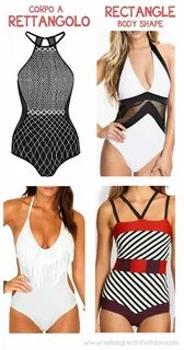 Best swimsuit for the rectangle body shape Body shaping swim
