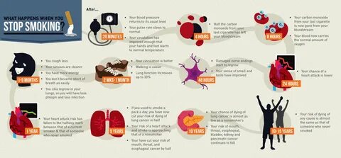 What Happens When You Stop Smoking? - Infographic Facts