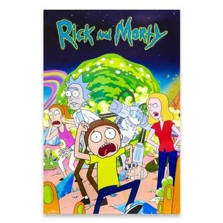 Rick and Morty Portal Poster - BestDressBuy