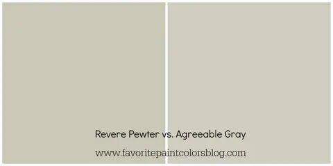Agreeable Gray vs. Revere Pewter (Why I Changed My Mind) - F