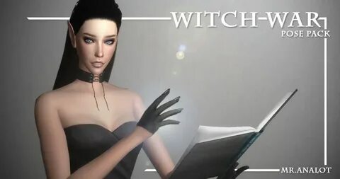 My Sims 4 Blog: Witch War Poses by Mranalot Sims 4, Sims, Si