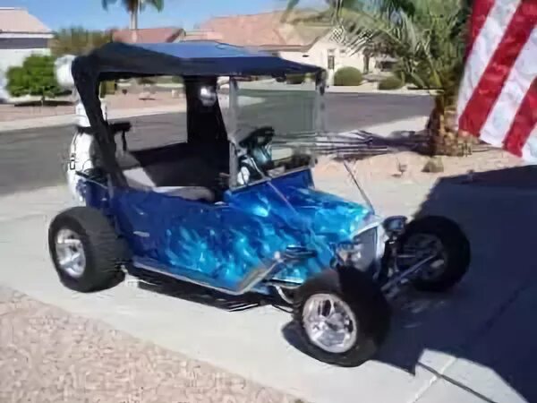 This T-Bucket Electric Golf Cart is the Real Deal Electric g