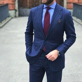 Classic Color Combinations in Menswear Blue suit men, Blue p