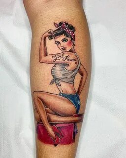 40 вневременных идей дизайна татуировки девушки в стиле пин-