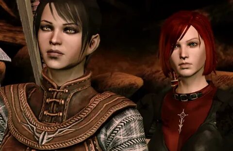 My girls at Dragon Age: Origins - mods and community