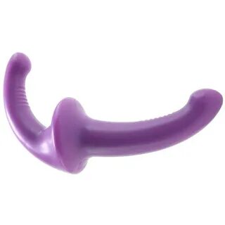Ouch! Silicone 8'Strapless Strapon-Purple - SAVE Naughty But