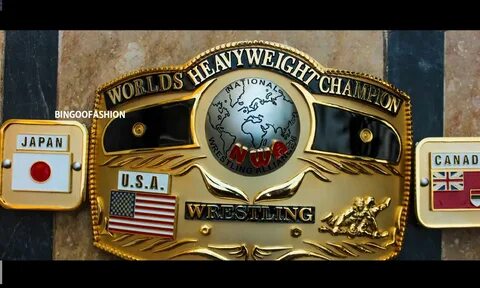 NWA World Heavyweight DOMED GLOBE Wrestling Championship Rep