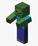 Minecraft Ultimate Wiki - Minecraft Zombie, HD Png Download 