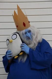 Ice King from Adventure Time. I love you Gunter by *sjbonnar