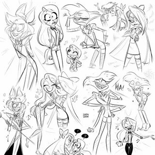 Pin by Rebekah on Hazbin Hotel in 2019 Character design, Viv