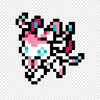 Ücretsiz indirin Sylveon Pixel Art Pokémon Eevee, Sprite, me