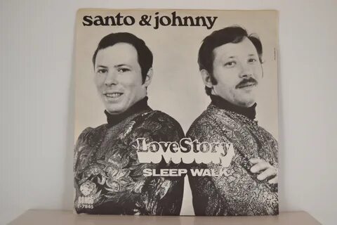 SANTO & JOHNNY : Love story / Sleep walk - 9 ) - INSTRUMENTA