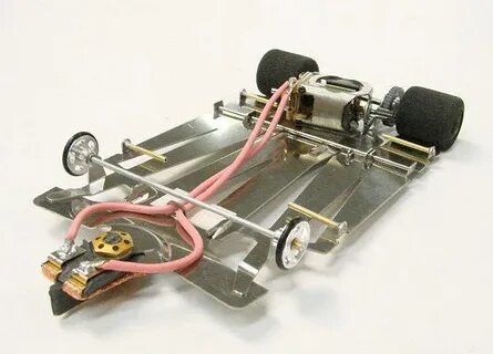 Pin on Slot car chassis