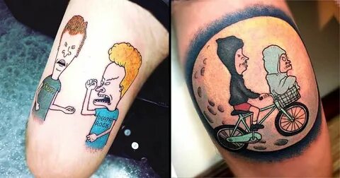 11 Beavis And Butthead Tattoos That Definitely Don't Suck! *