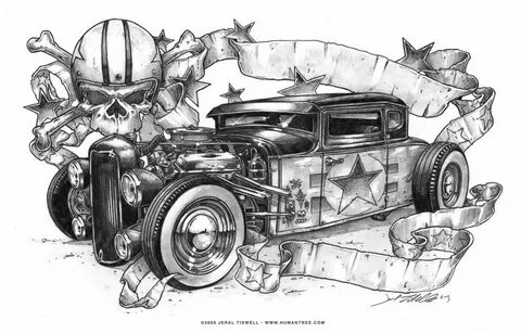 1937 Chevy rat rod wallpaper - ForWallpaper.com Cool car dra