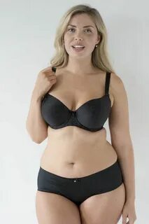 Curvy Kate Smoothie Balcony Bra Wild Black Curvy kate, Model