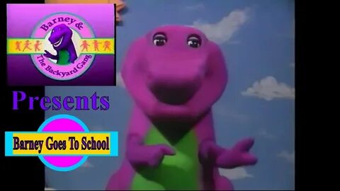 Barney & and The Backyard Gang: Barney Goes To School - YouT