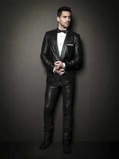 by La Marque Collection #leather #jacket #men #fall #tuxedo 
