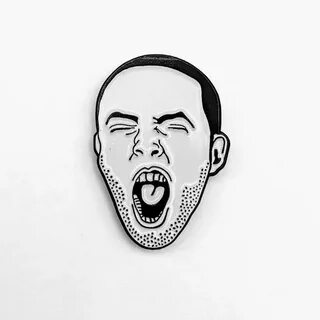 Mac Miller GOOD:AM Soft Enamel Pin Hip-hop Rap Accessory Ets
