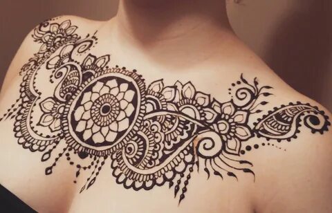 Chest henna #halifax #henna #mehndi #chest #tattooidea #mand