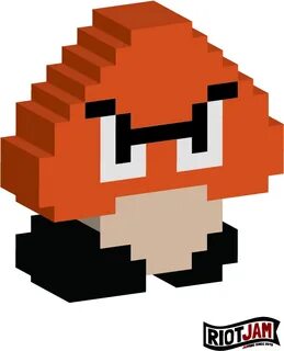 Mario 8 Bit Goomba Mobil Pribadi