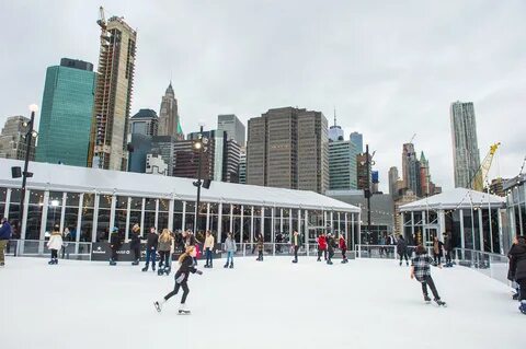 NYC's only open-air rooftop ice skating rink opens this week