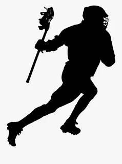 Lacrosse Stick Silhouette Scalable Vector Graphics - Black A