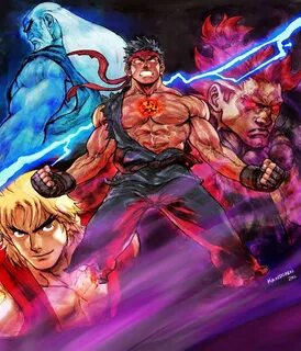 SHOTOKAN STYLE Street fighter characters, Street fighter art