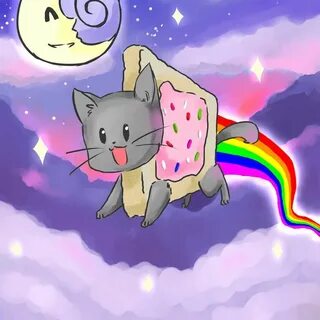 Nyan Cat Nyan cat, Cat wallpaper, Cute animal pictures